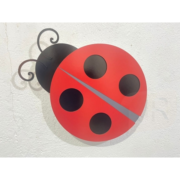 Luminoso de Parede Joaninha Decorativo a Pilhas
