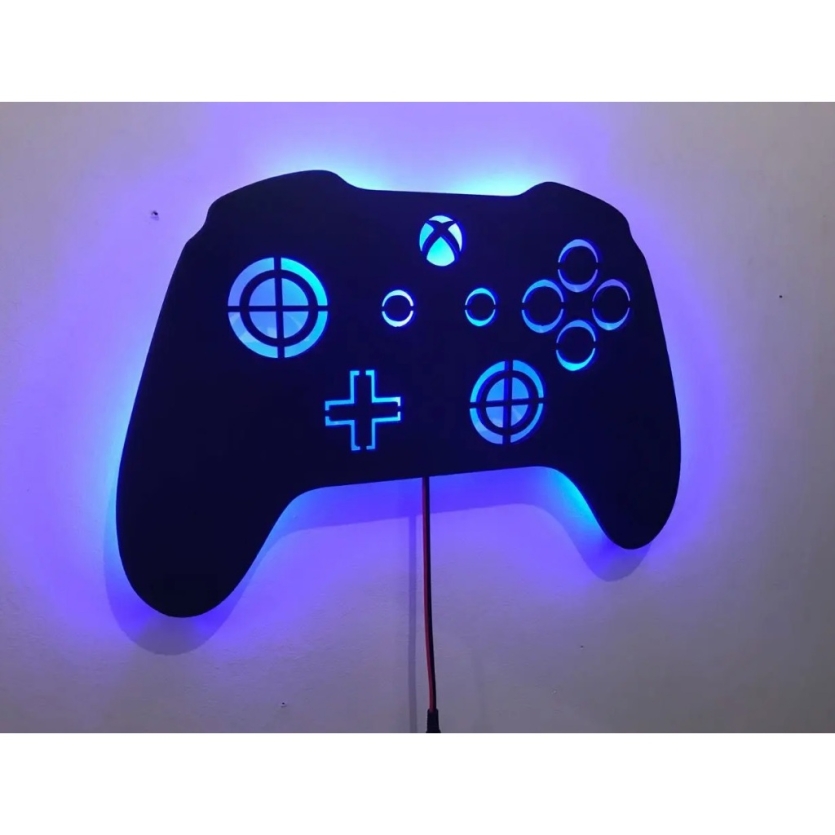Luminoso Xbox Bivolt MDF Preto