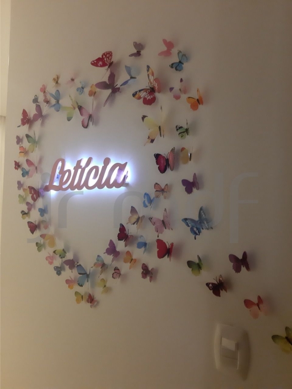 Nome Luminoso Led Sem Fio Decorativo - Imagem 5