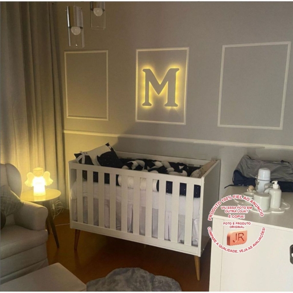 Letras Decorativas Personalizadas LED MDF