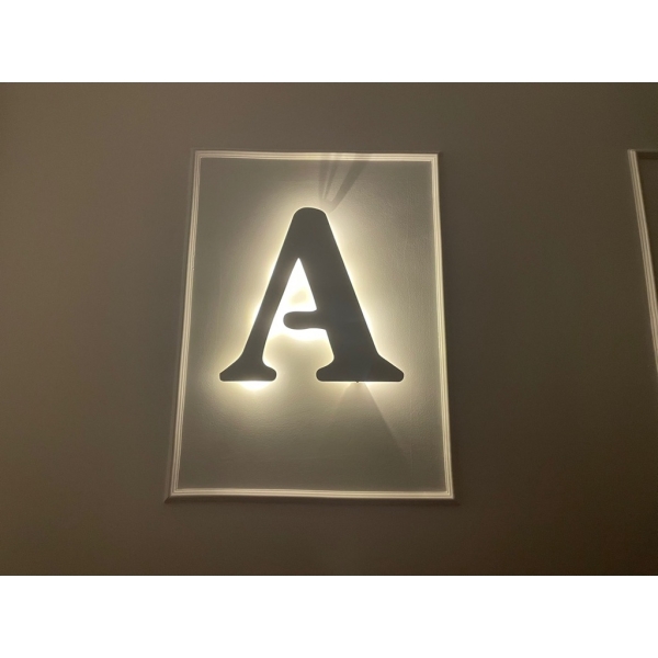 Letras Decorativas Personalizadas LED MDF - Imagem 4