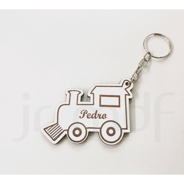 Chaveiros Trenzinho Ferrovia Personalizado