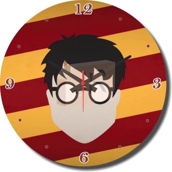 Relógio de Parede Harry Potter Vários Modelos PotterHead Decoração Presente - Imagem 4
