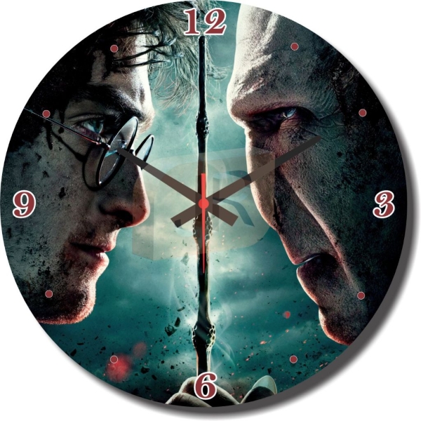 Relógio de Parede Harry Potter Vários Modelos PotterHead Decoração Presente - Imagem 7