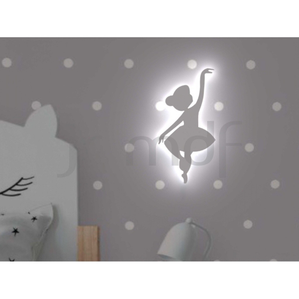Luminária Decorativa de Parede Bailarina