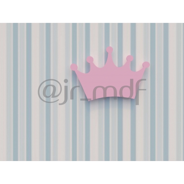 Coroa Luminosa Decorativa em MDF - Imagem 6