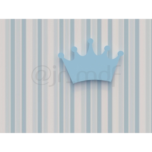 Coroa Luminosa Decorativa em MDF - Imagem 8