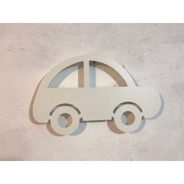 Carrinho Luminoso Decorativo de Parede Quarto Infantil Menino LED Sem fio - Imagem 2