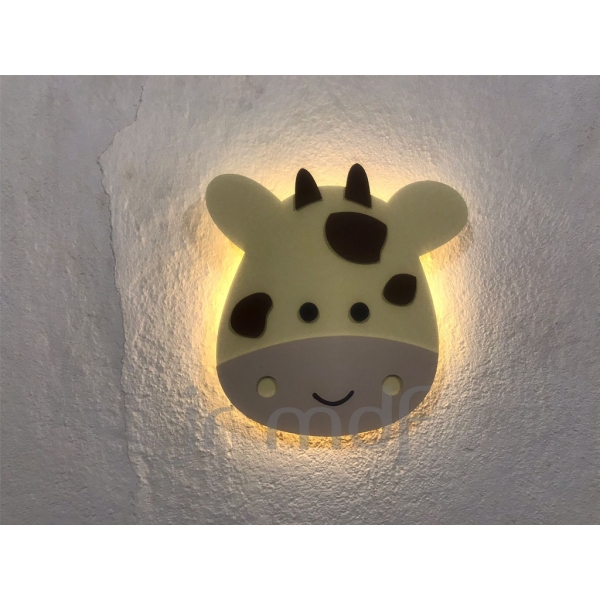 Kit 3 Luminosos Decorativos Safari Animais Kids - Imagem 4