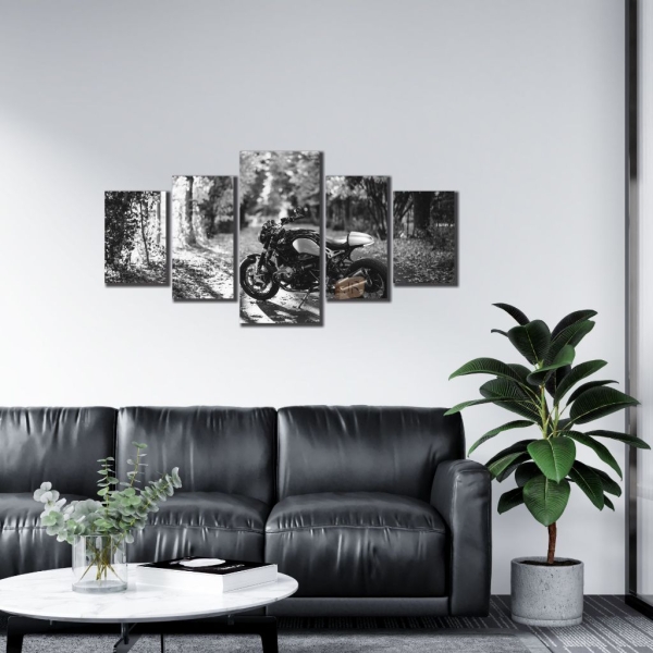 Quadros Decorativos Mosaico Motos Esportivas Sala Escritório Quarto Vários Modelos