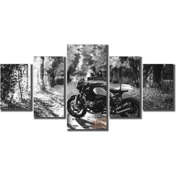 Quadros Decorativos Mosaico Motos Esportivas Sala Escritório Quarto Vários Modelos - Imagem 2