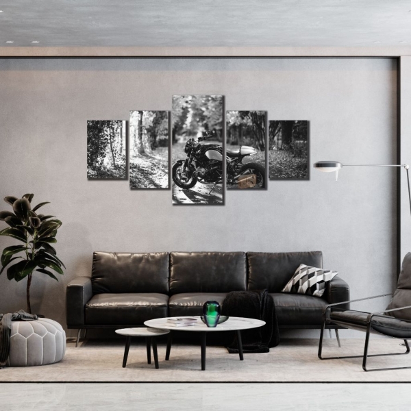 Quadros Decorativos Mosaico Motos Esportivas Sala Escritório Quarto Vários Modelos - Imagem 4