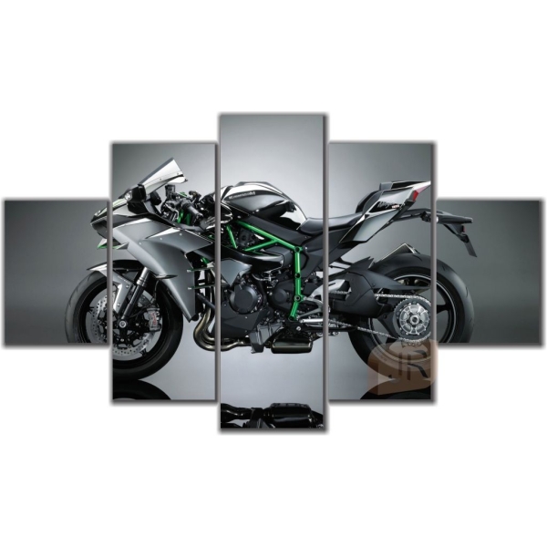 Quadros Decorativos Mosaico Motos Esportivas Sala Escritório Quarto Vários Modelos - Imagem 8