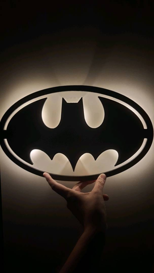 Luminária do Batman Sem fio LED