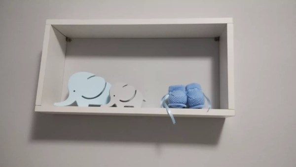 Elefantinhos MDF Decorativos de Mesa Quarto de Bebê - Imagem 4