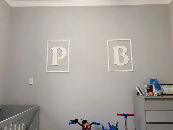 Letras Decorativas de Parede em MDF - Imagem 4