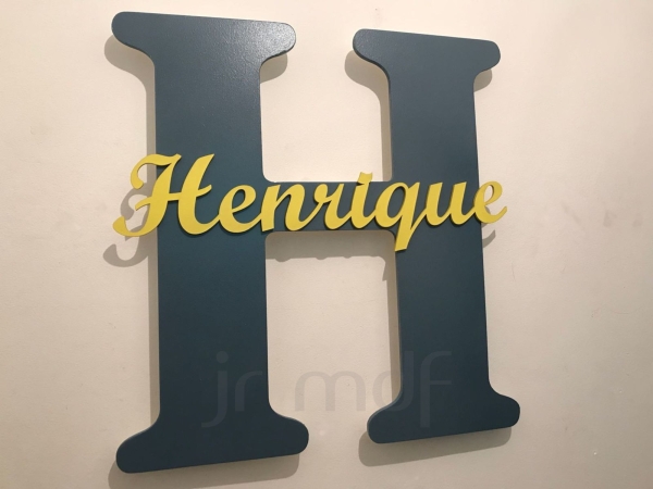 Letras Decorativas Personalizadas Com Nome LED MDF - Imagem 7
