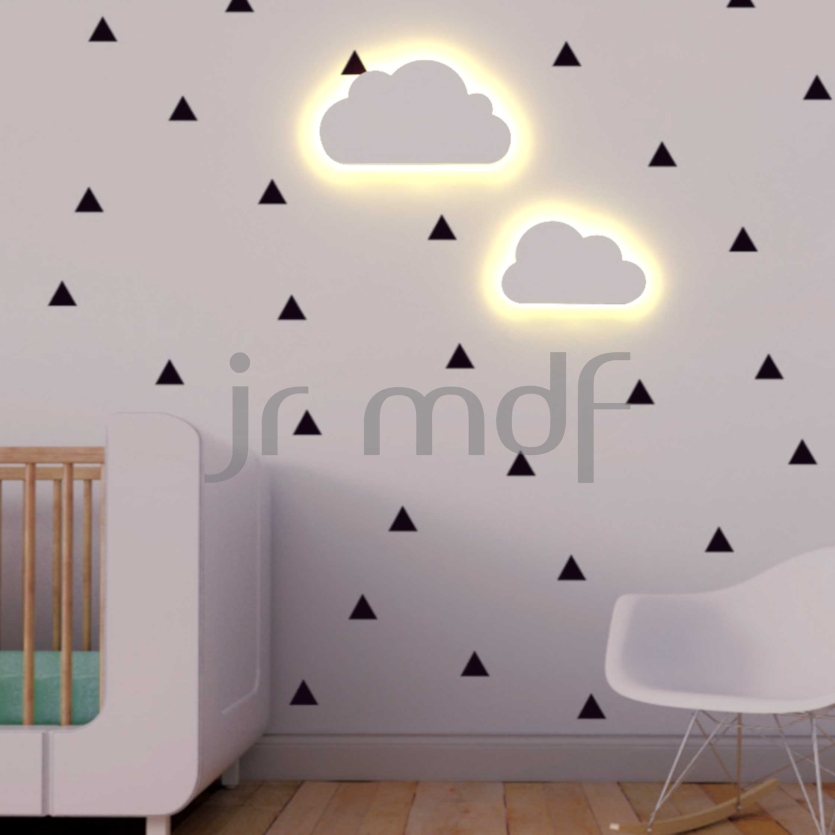 Luminárias Decorativas Nuvens com LED