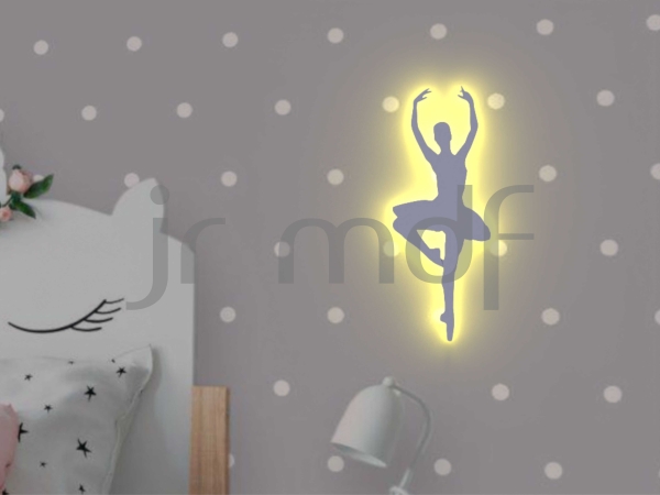 Bailarina Luminosa Decorativa Sem Fio - Imagem 2