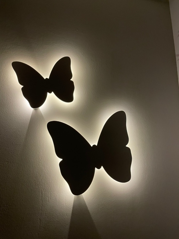 Borboleta Luminosa Decorativa Sem Fio - Imagem 8