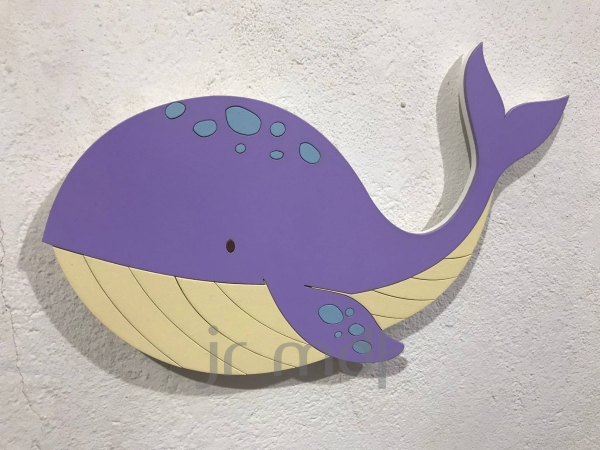 Luminária Baleia – Decoração Infantil - Imagem 2