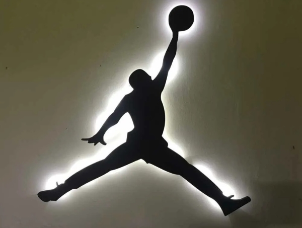 Jogador Basquete Luminoso de Parede Decorativo - Imagem 2